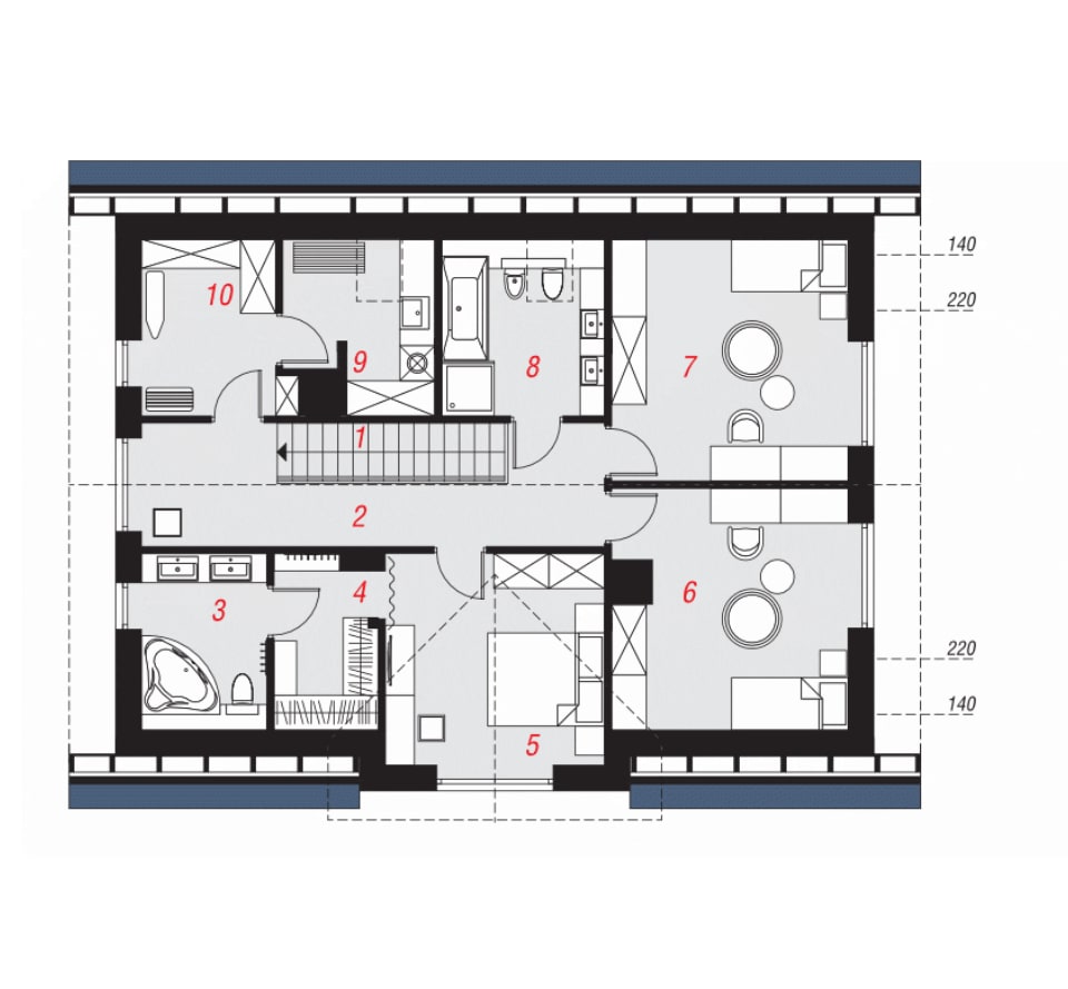 Balsamowce plan pietro